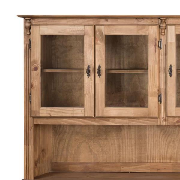 Arca com Oratório 3 Portas - Pés Torneados - Medida 190 x 146 cm